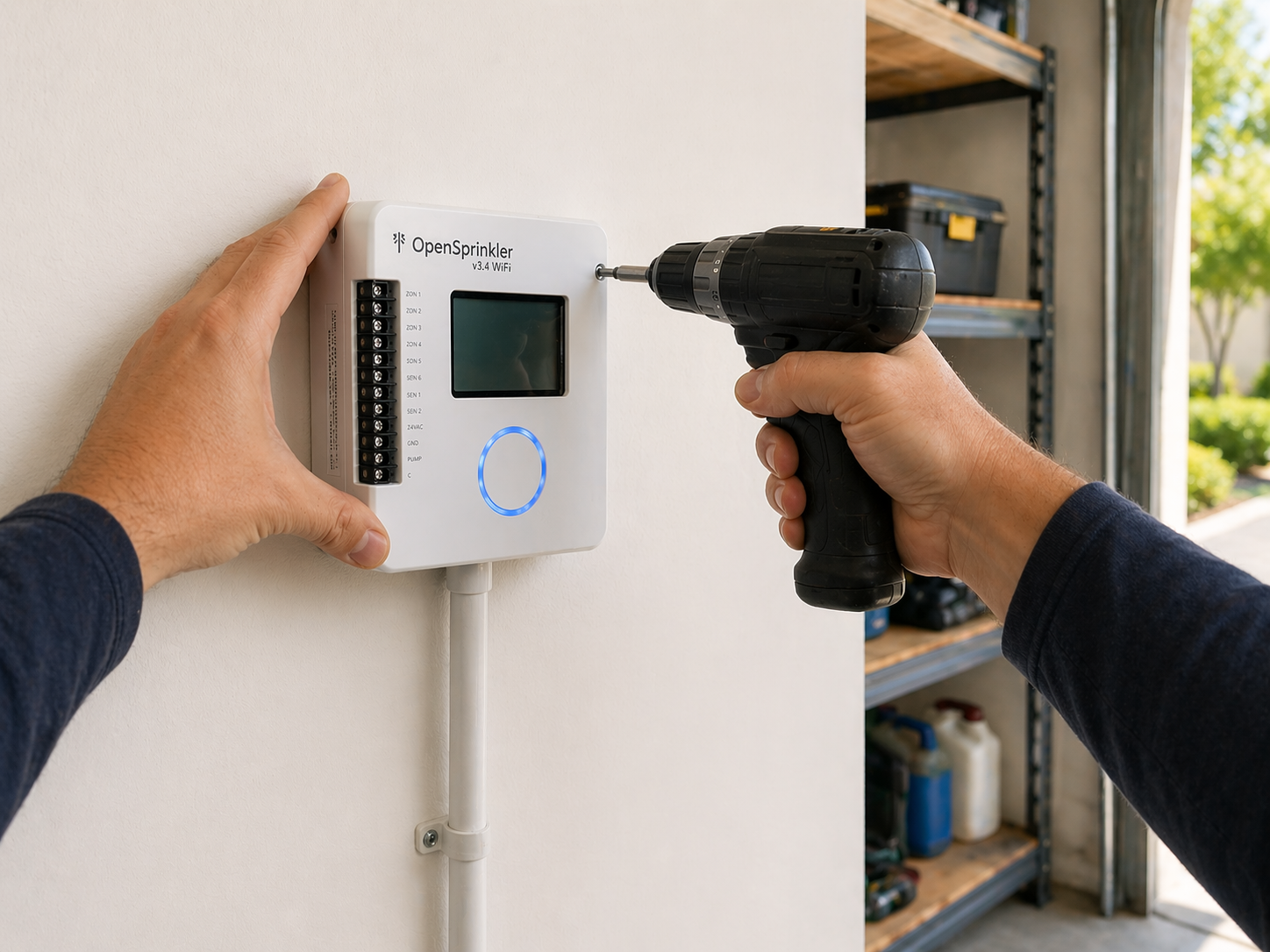 Installing the Flovonix irrigation controller
